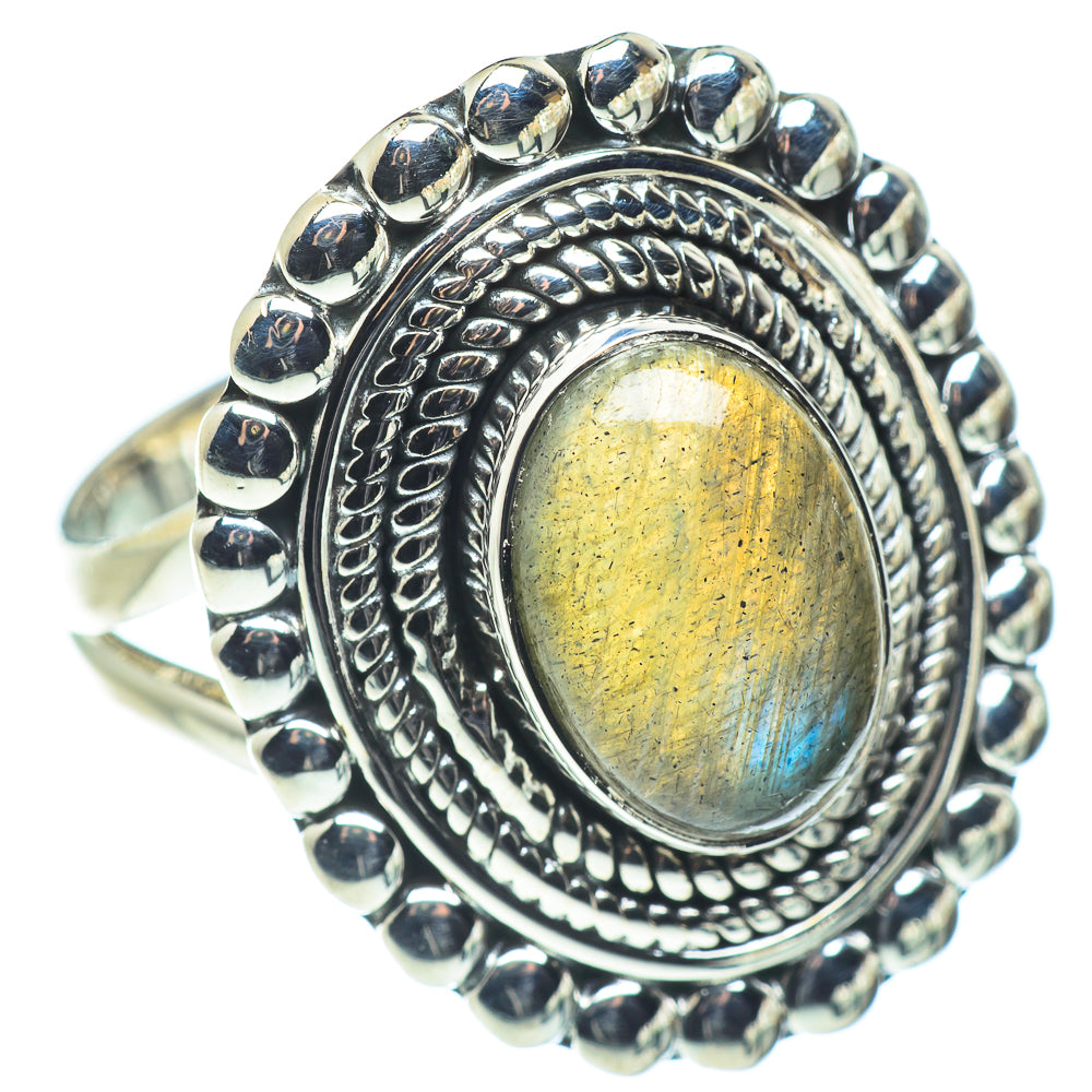 Labradorite Rings handcrafted by Anasilvercos - RING57479