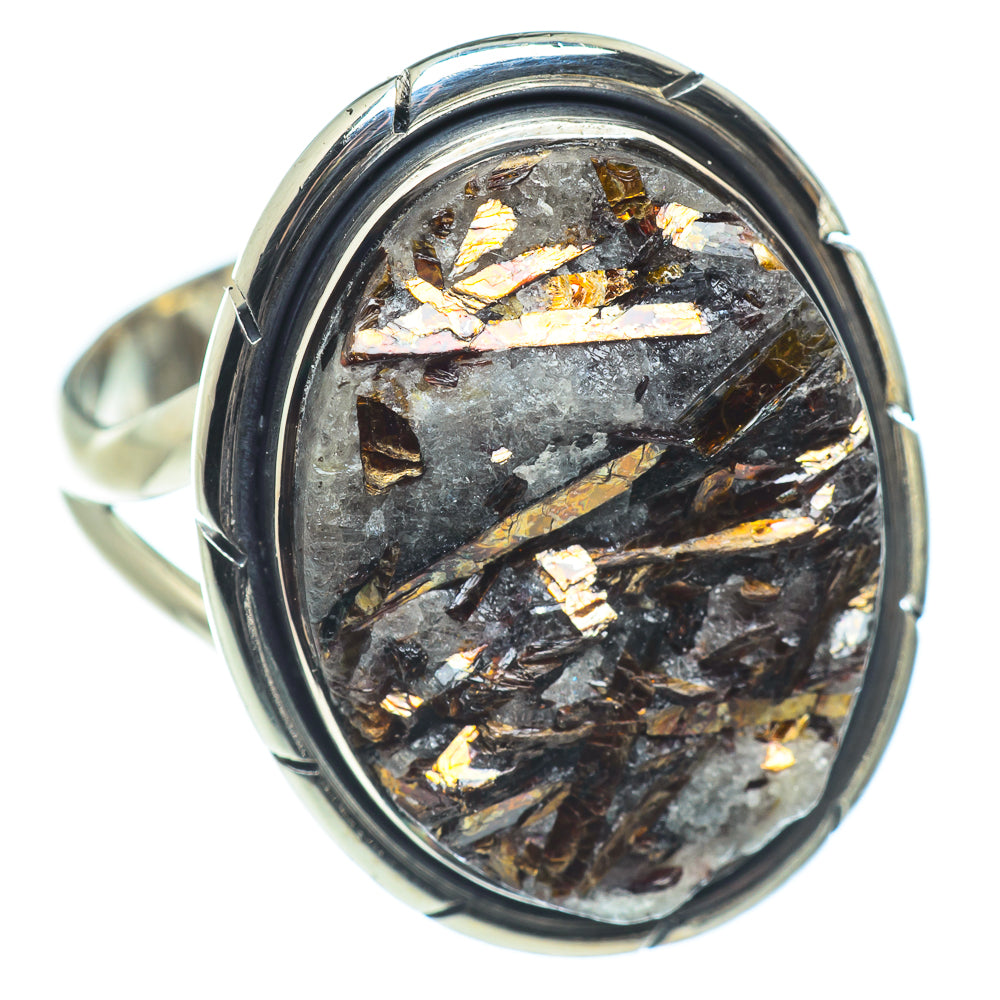 Astrophyllite Rings handcrafted by Anasilvercos - RING57486