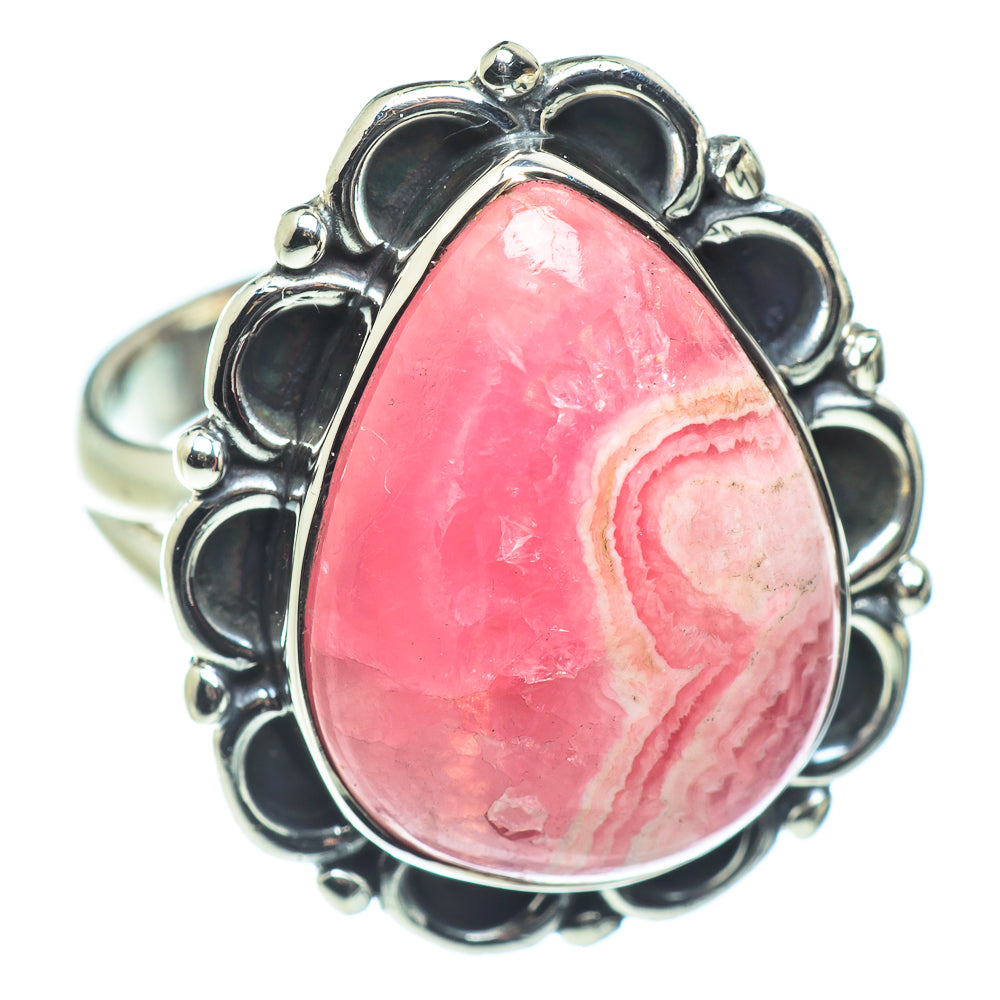 Rhodochrosite Rings handcrafted by Anasilvercos - RING57516