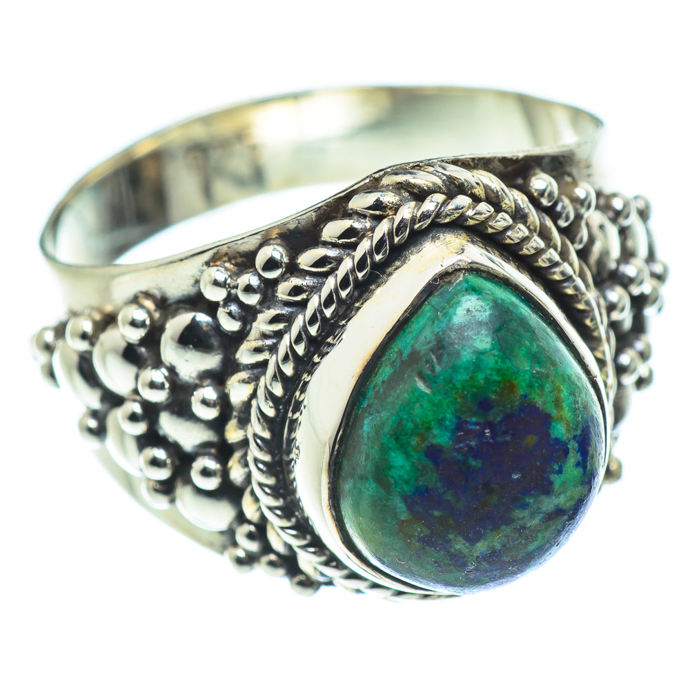Azurite Rings handcrafted by Anasilvercos - RING57521