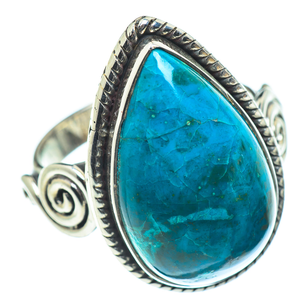Chrysocolla Rings handcrafted by Anasilvercos - RING57525