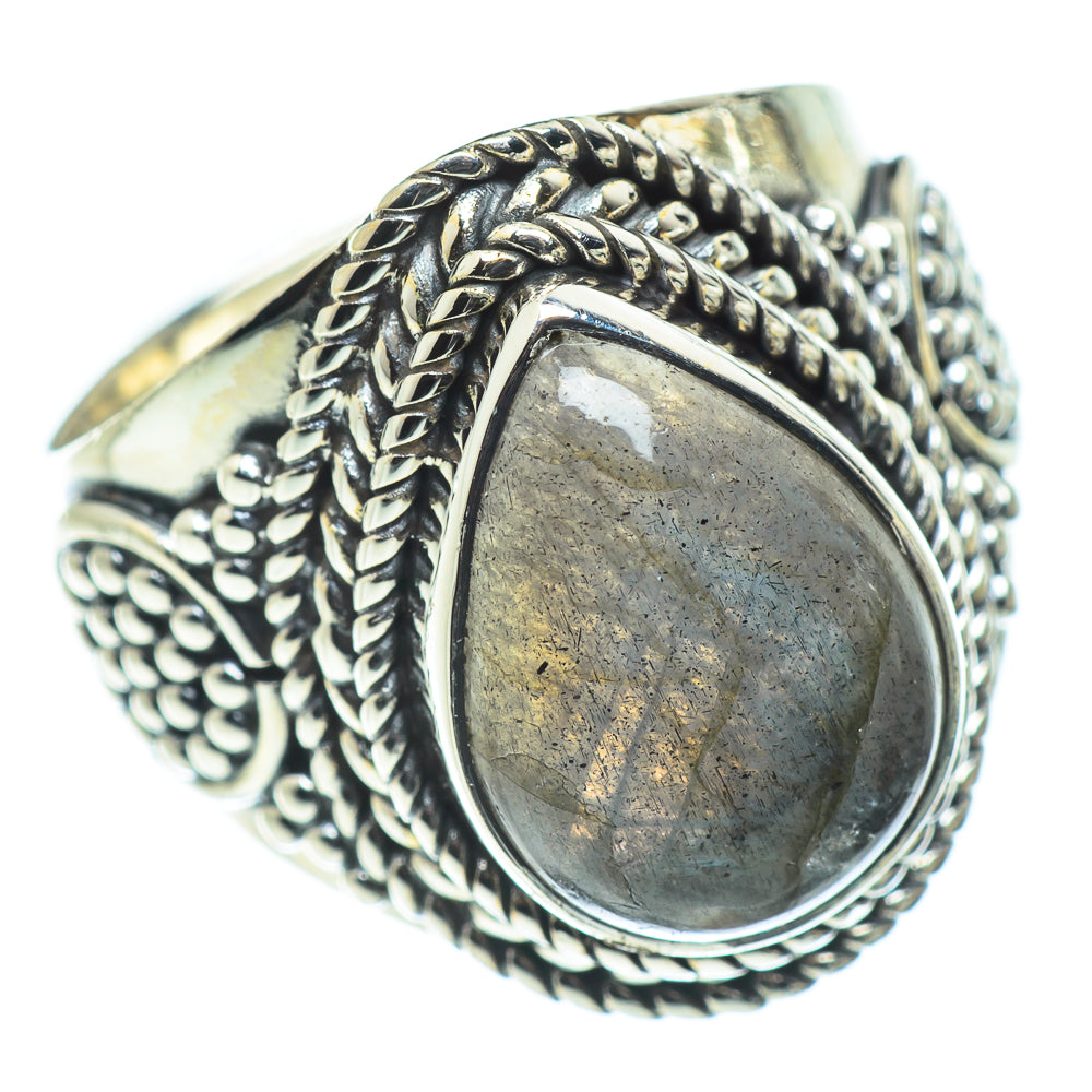 Labradorite Rings handcrafted by Anasilvercos - RING57567