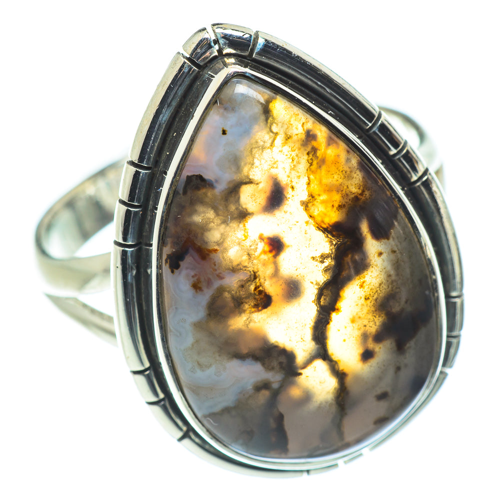 Montana Agate Rings handcrafted by Anasilvercos - RING57571