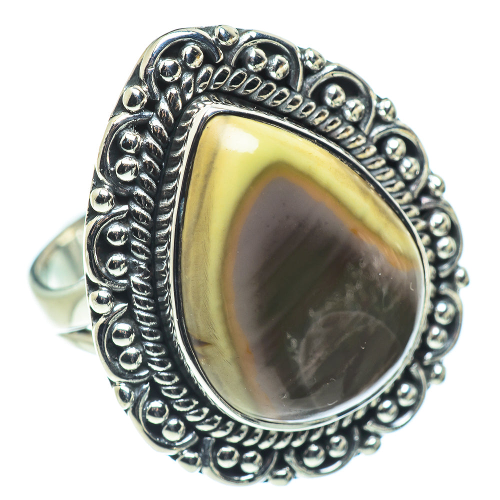 Willow Creek Jasper Rings handcrafted by Anasilvercos - RING57573