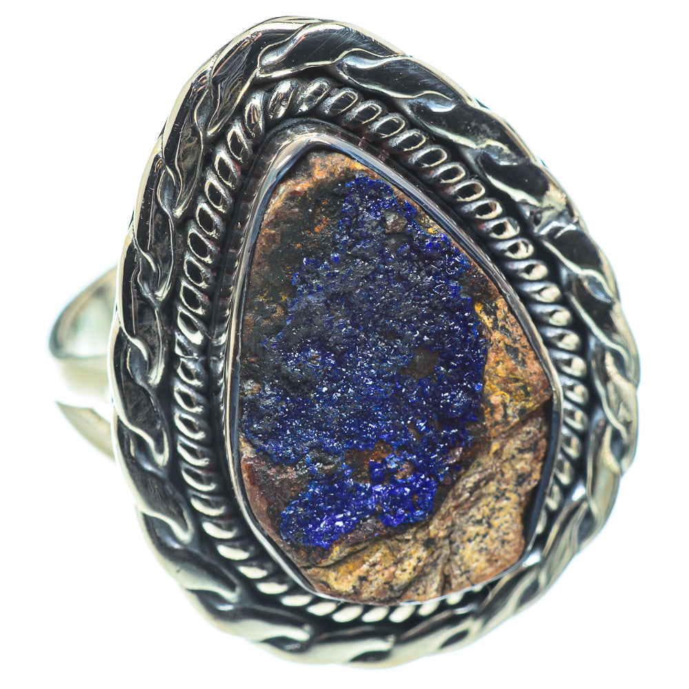 Azurite Rings handcrafted by Anasilvercos - RING57582