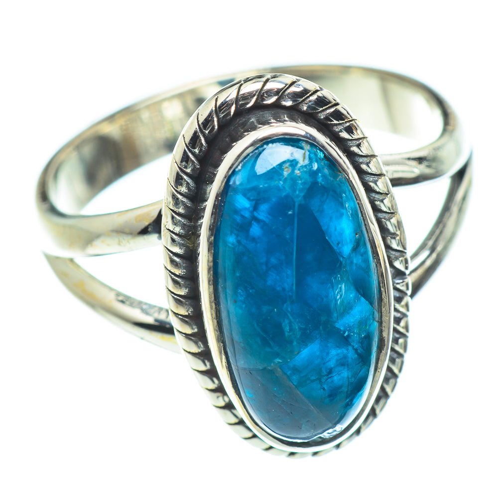 Chrysocolla In Quartz Rings handcrafted by Anasilvercos - RING57594
