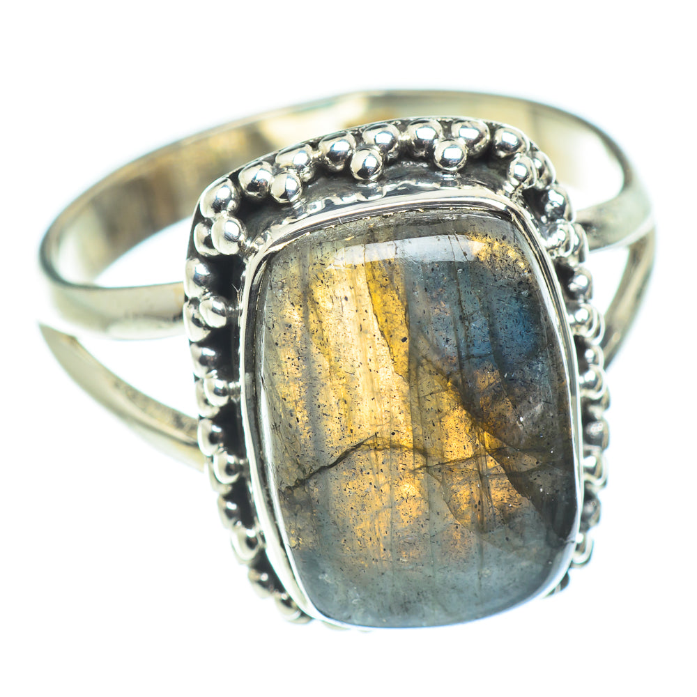 Labradorite Rings handcrafted by Anasilvercos - RING57610