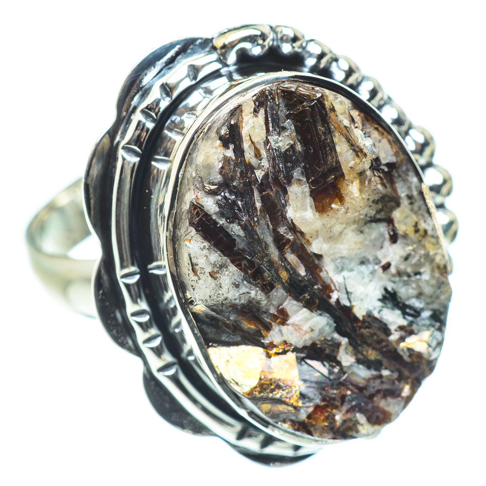 Astrophyllite Rings handcrafted by Anasilvercos - RING57626