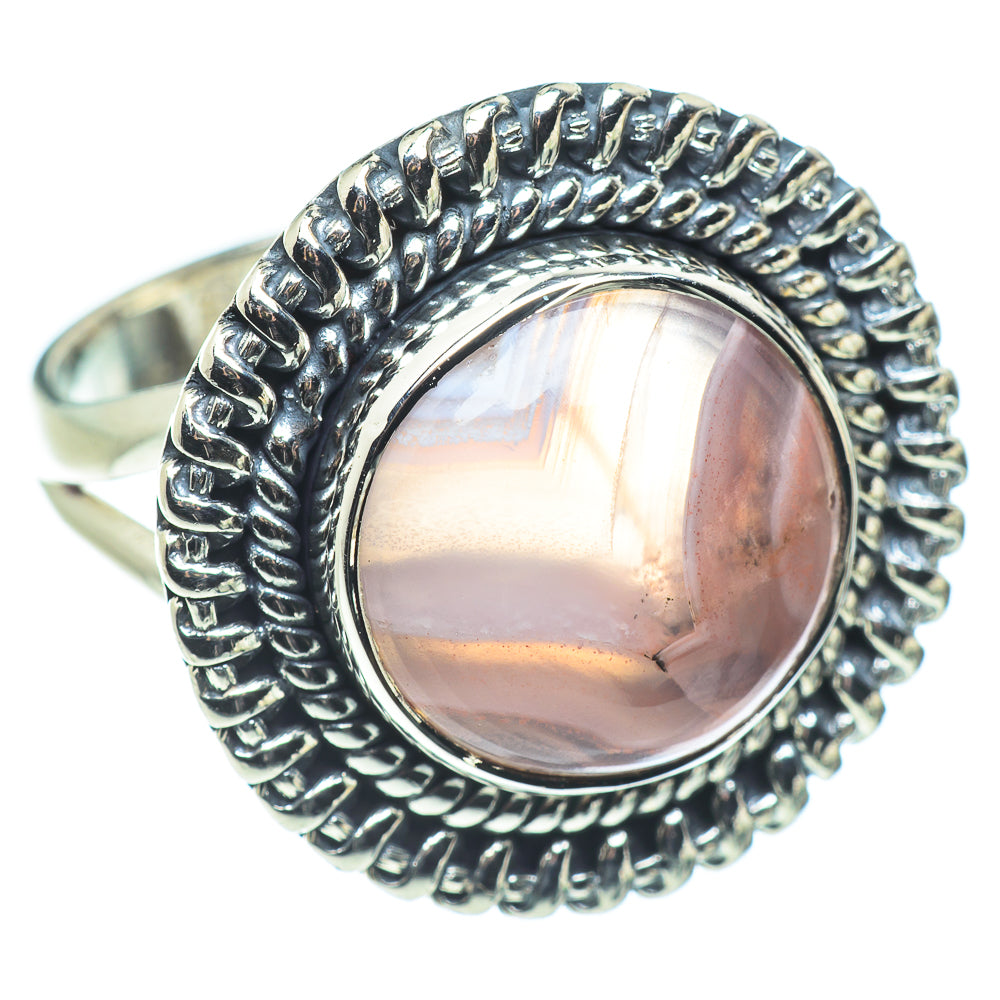 Botswana Agate Rings handcrafted by Anasilvercos - RING57641