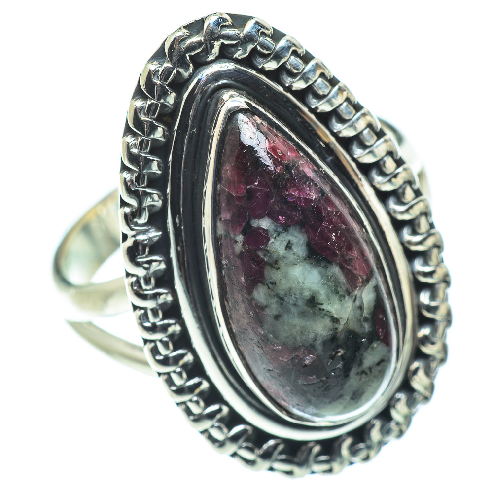 Russian Eudialyte Rings handcrafted by Anasilvercos - RING57644