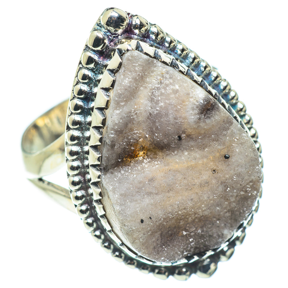 Desert Druzy Rings handcrafted by Anasilvercos - RING57649