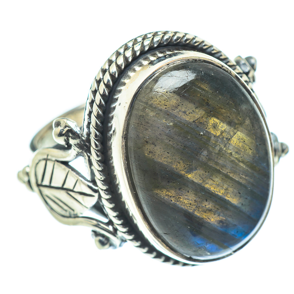 Labradorite Rings handcrafted by Anasilvercos - RING57657