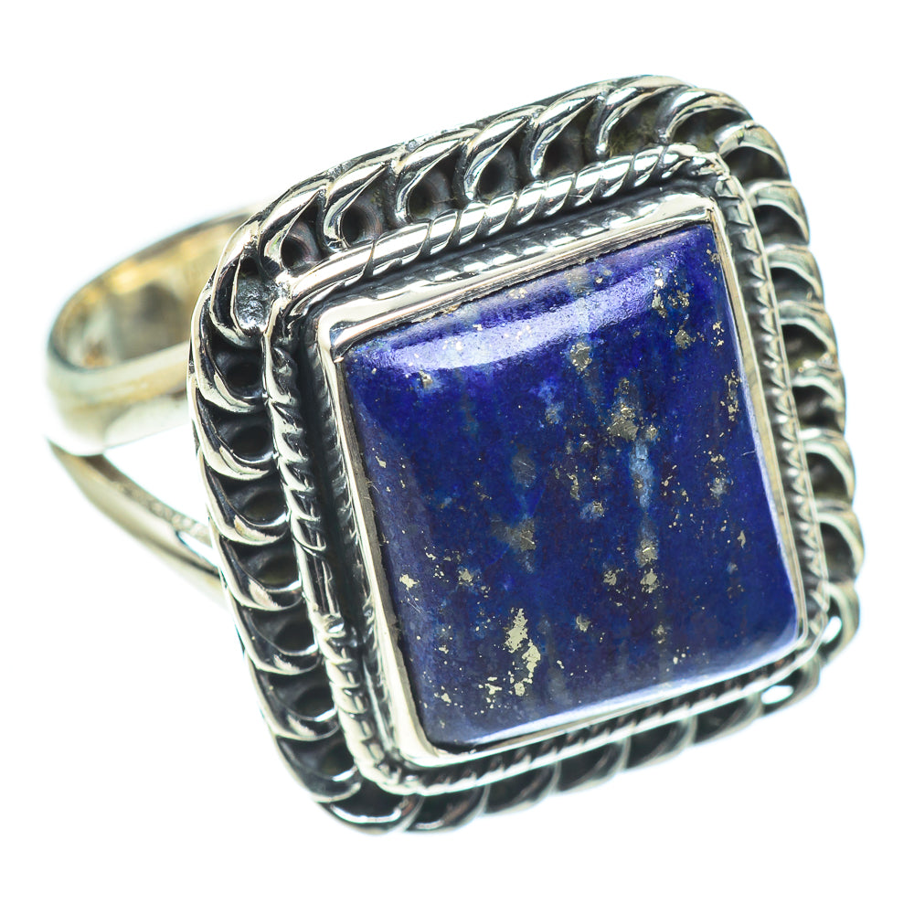 Lapis Lazuli Rings handcrafted by Anasilvercos - RING57658