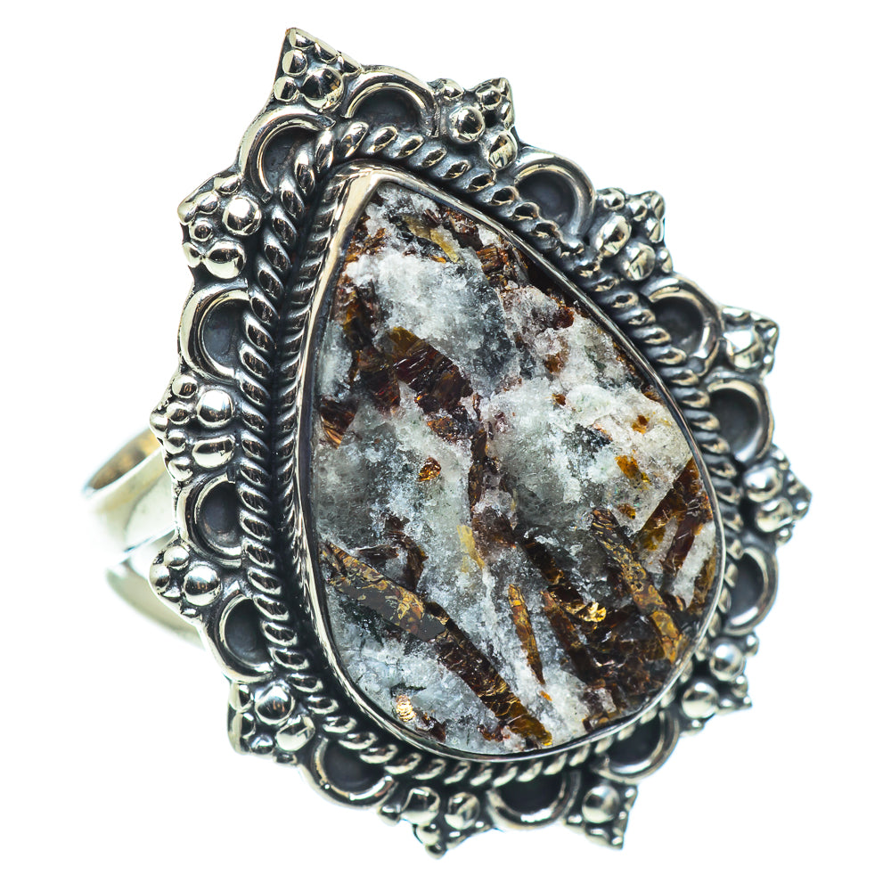 Astrophyllite Rings handcrafted by Anasilvercos - RING57695