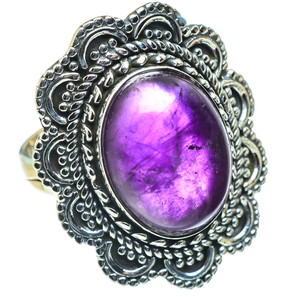 Amethyst Rings handcrafted by Anasilvercos - RING57701