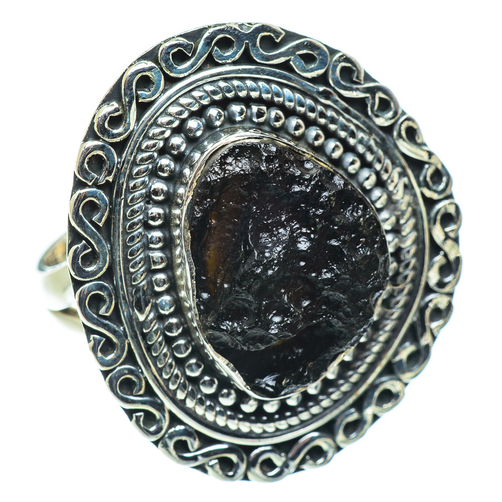 Tektite Rings handcrafted by Anasilvercos - RING57703
