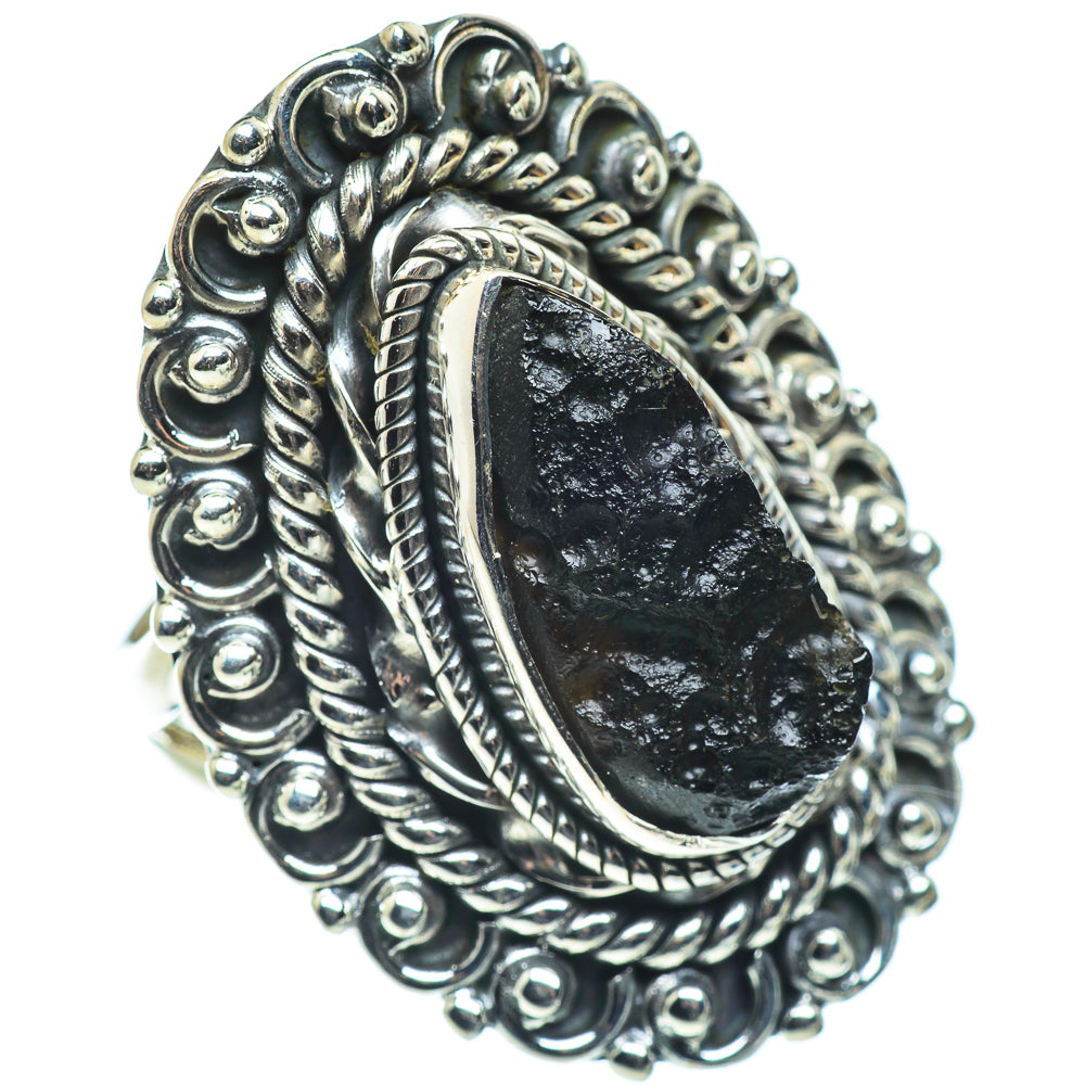 Tektite Rings handcrafted by Anasilvercos - RING57704