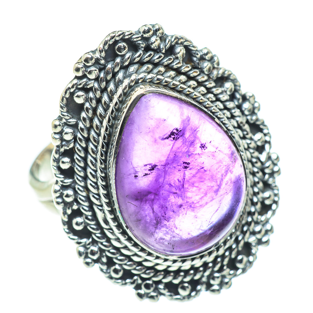 Amethyst Rings handcrafted by Anasilvercos - RING57723