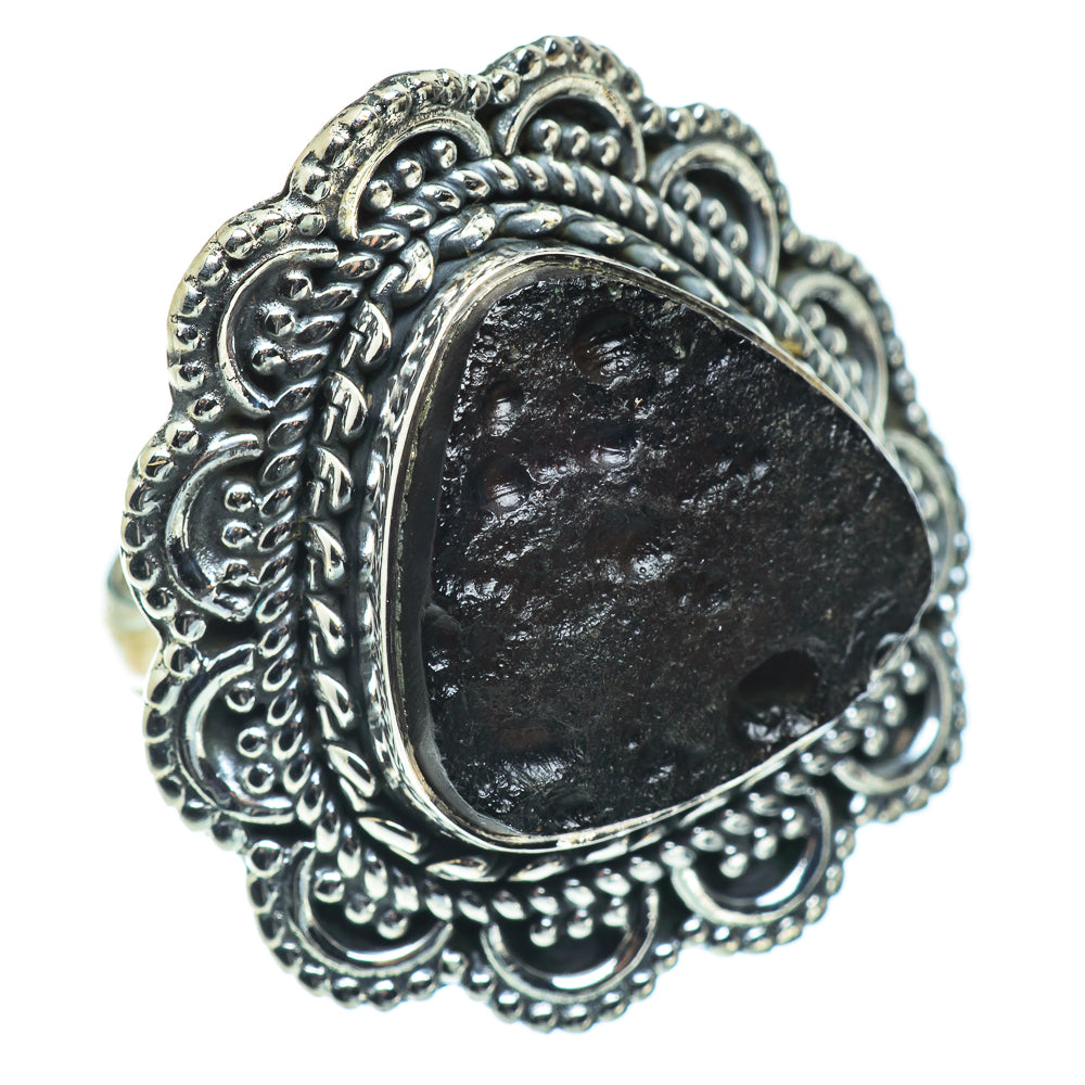 Tektite Rings handcrafted by Anasilvercos - RING57747 - Photo 2