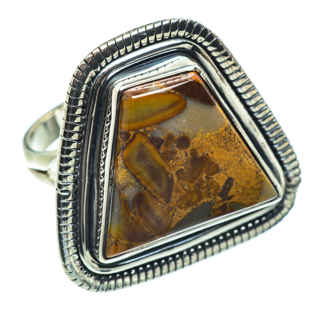 Chert Breccia Rings handcrafted by Anasilvercos - RING57787