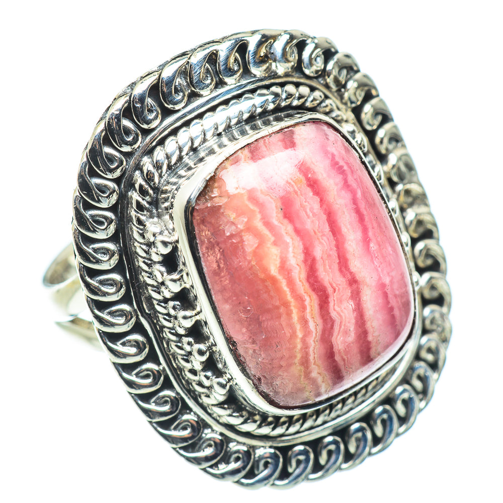 Rhodochrosite Rings handcrafted by Anasilvercos - RING57793