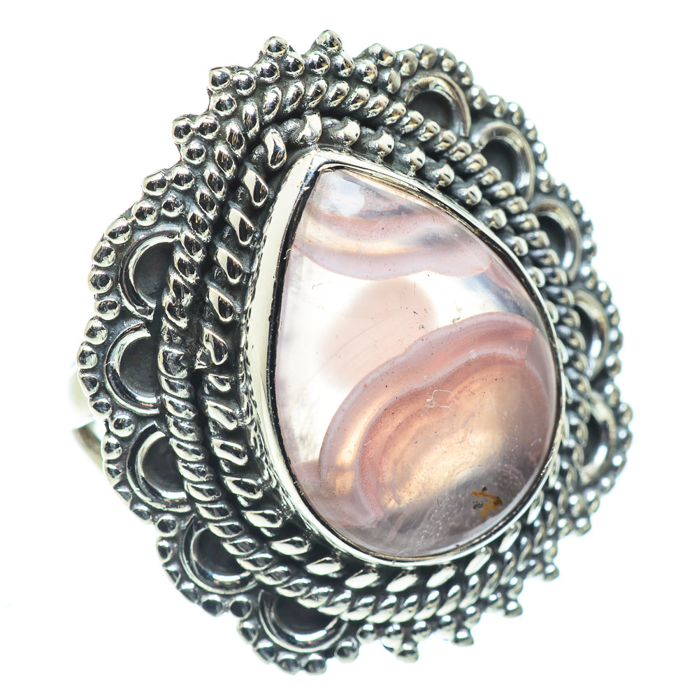 Botswana Agate Rings handcrafted by Anasilvercos - RING57809
