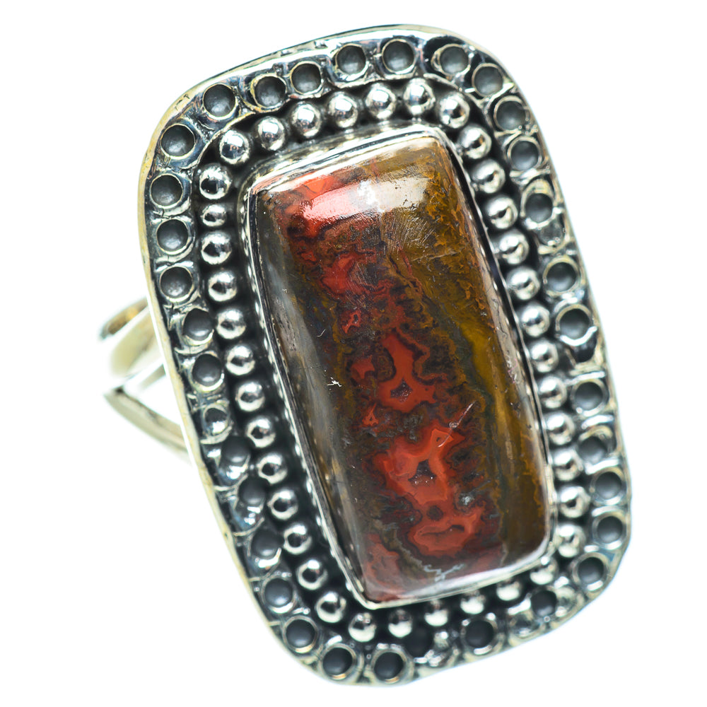 Moroccan Agate Rings handcrafted by Anasilvercos - RING57812