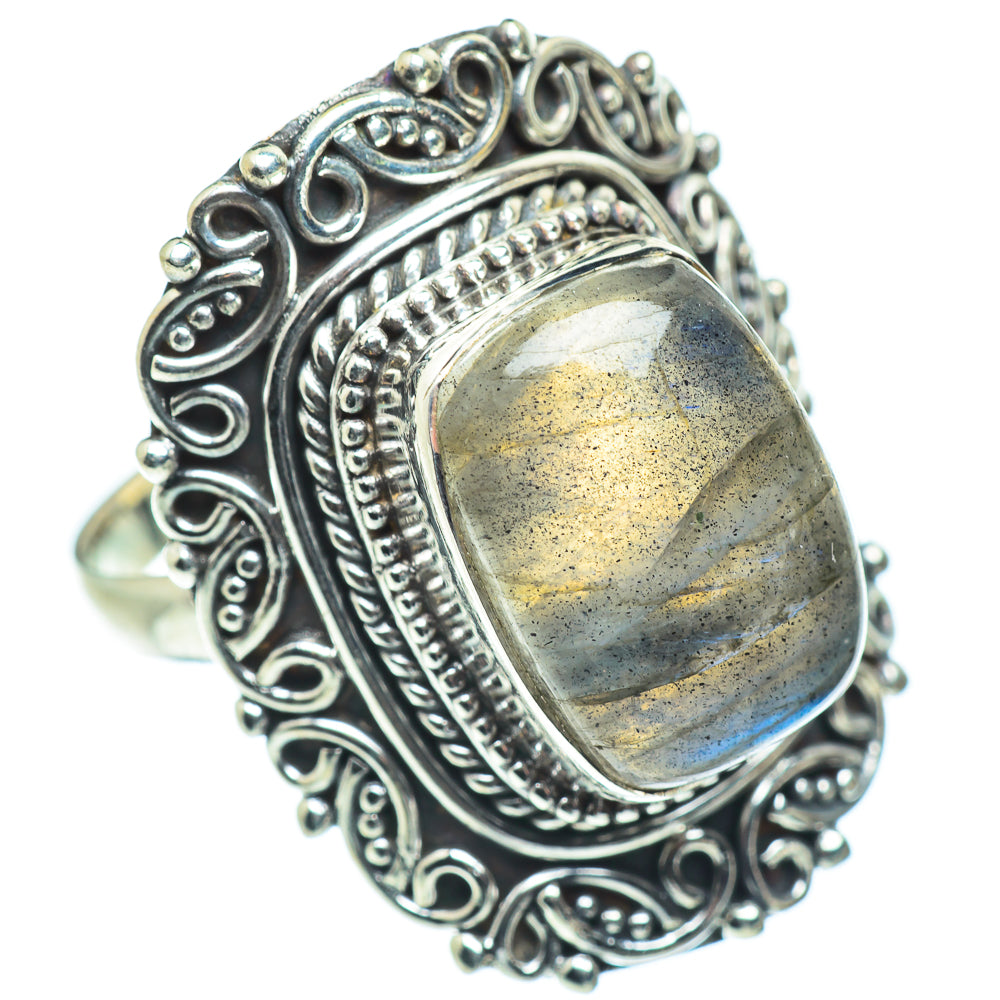 Labradorite Rings handcrafted by Anasilvercos - RING57827