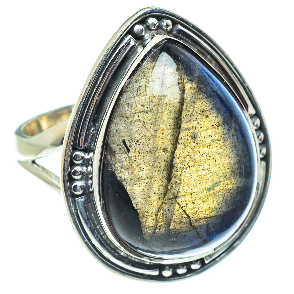 Labradorite Rings handcrafted by Anasilvercos - RING57830