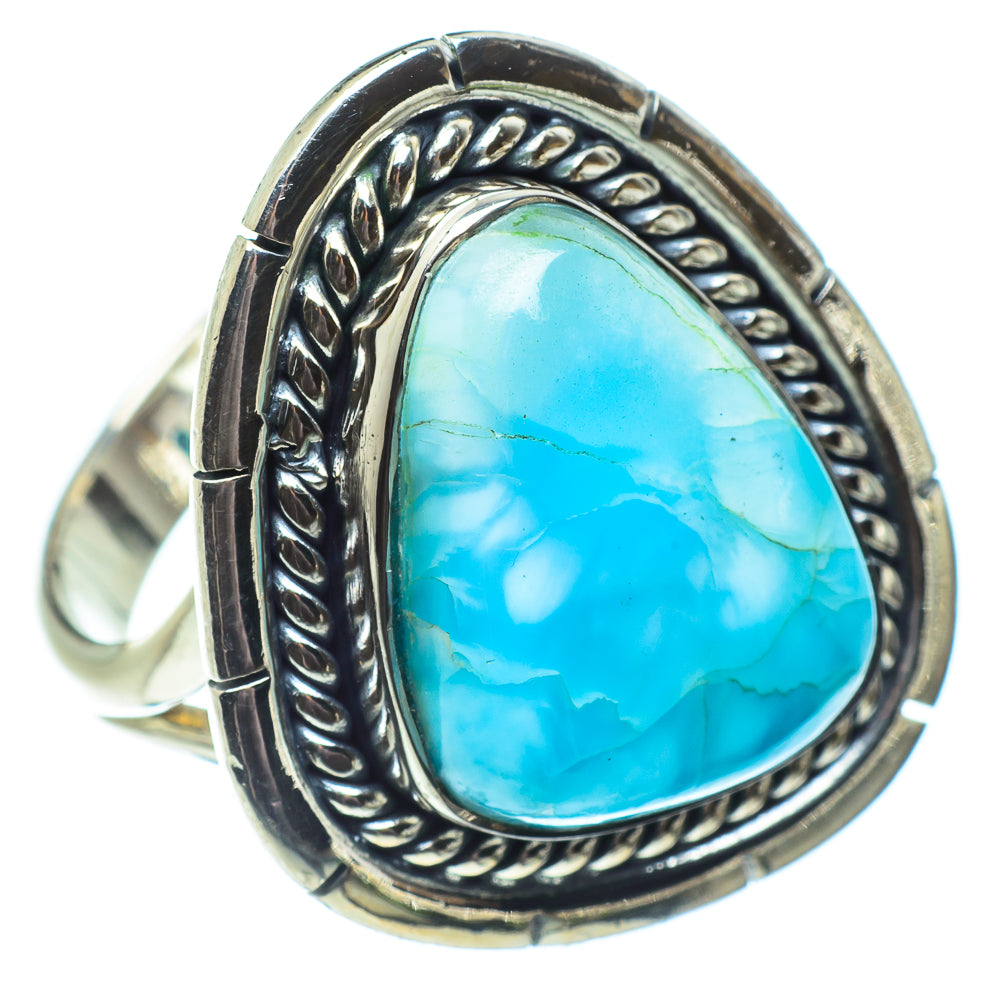 Larimar Rings handcrafted by Anasilvercos - RING57841