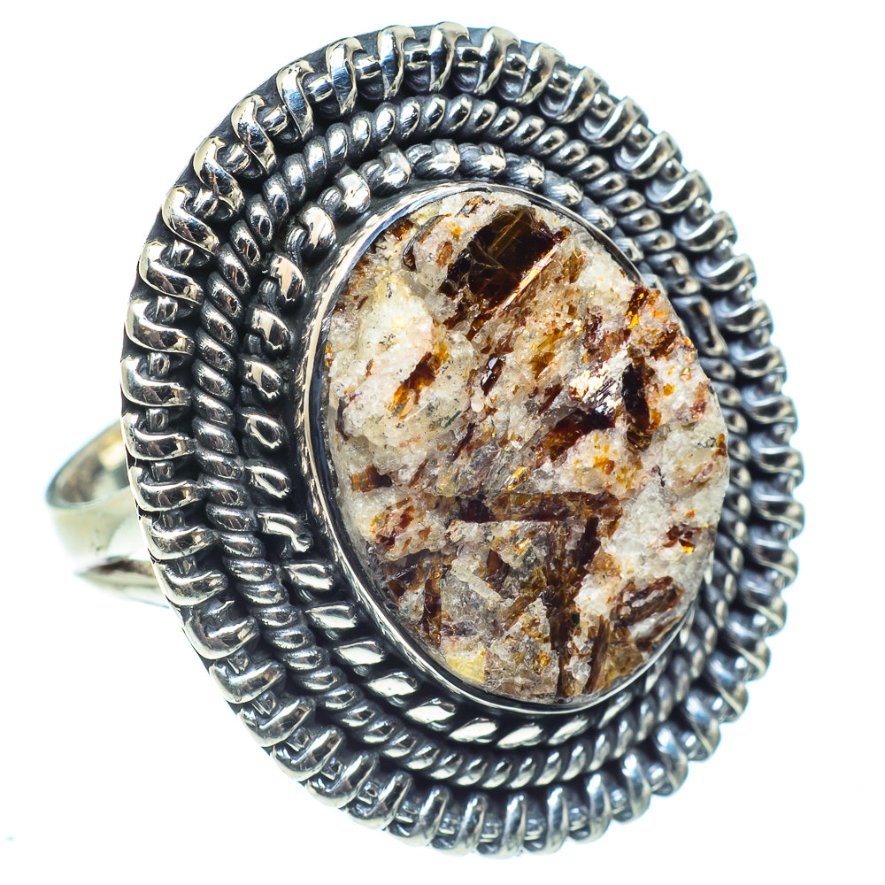 Astrophyllite Rings handcrafted by Anasilvercos - RING57843 - Photo 2