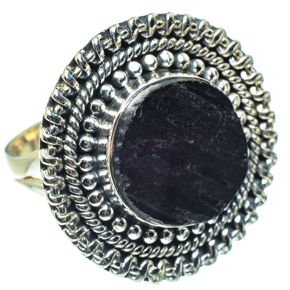 Black Tourmaline Rings handcrafted by Anasilvercos - RING57844