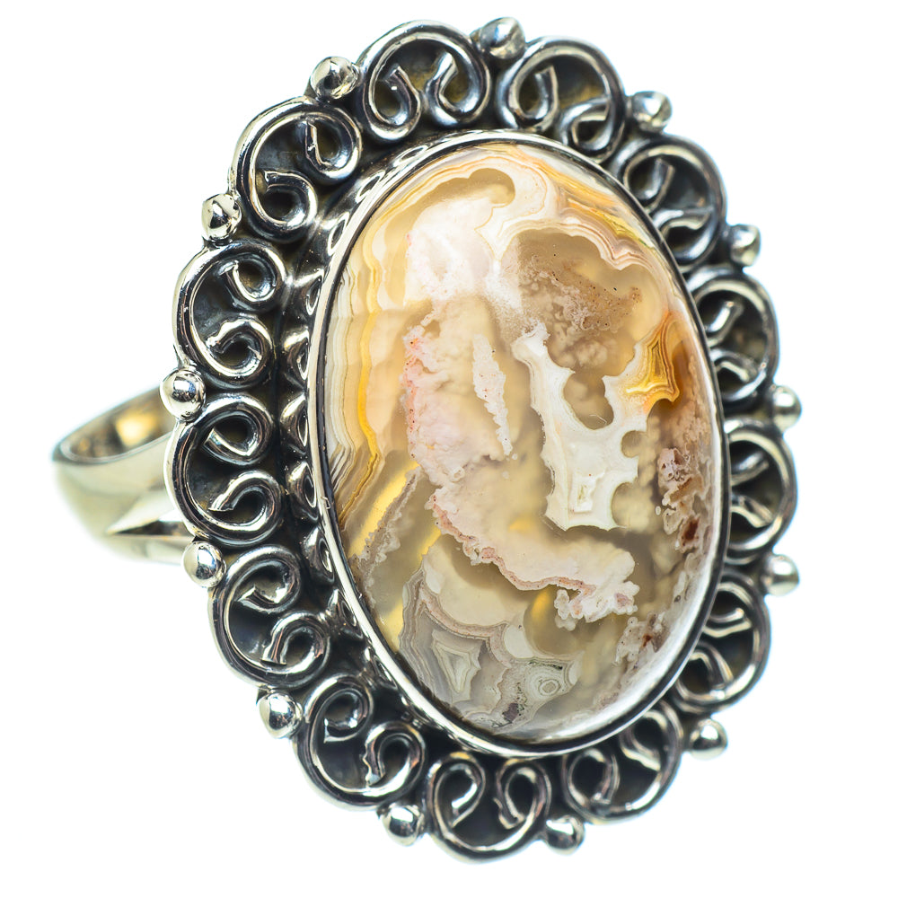 Rhodochrosite Rings handcrafted by Anasilvercos - RING57897