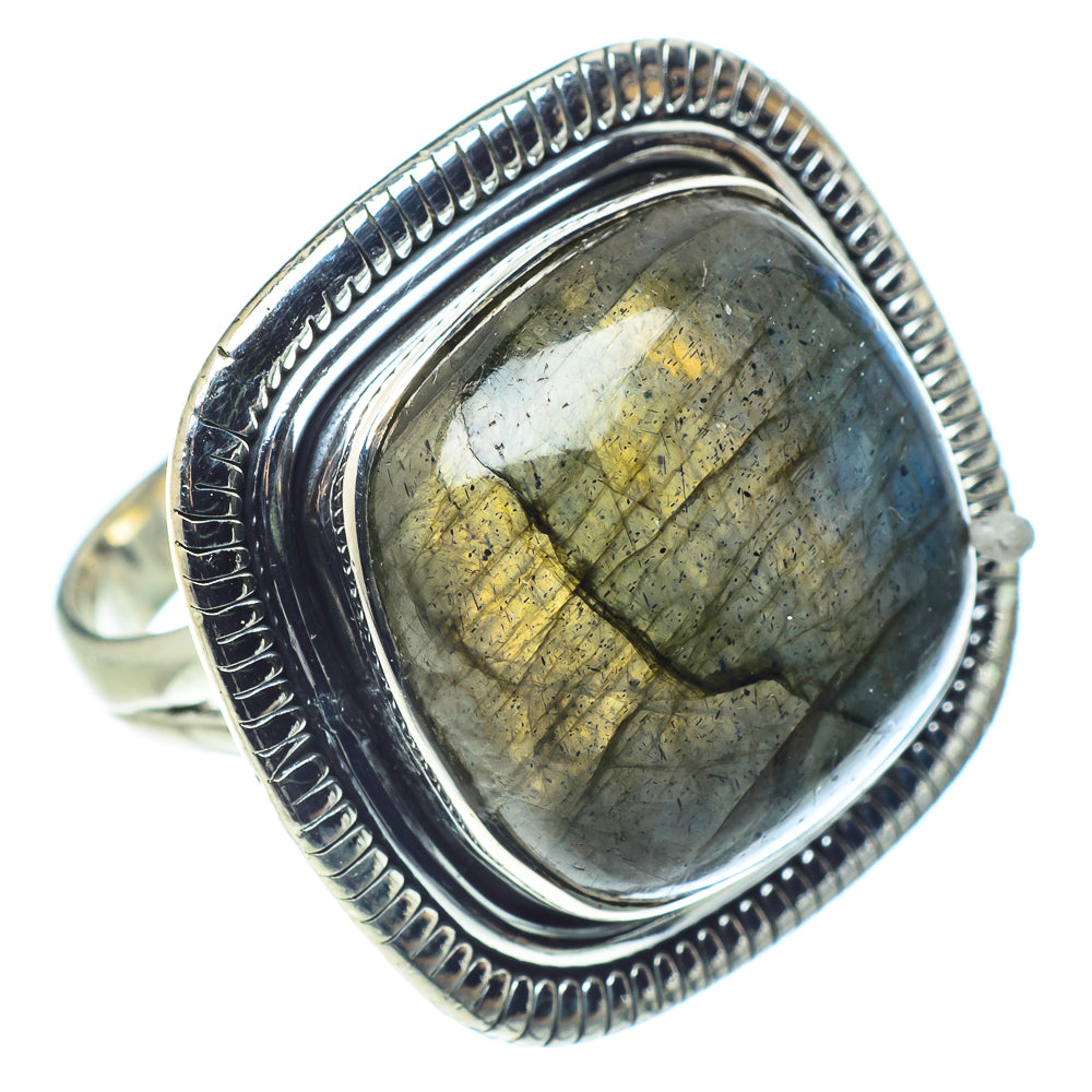 Labradorite Rings handcrafted by Anasilvercos - RING57907