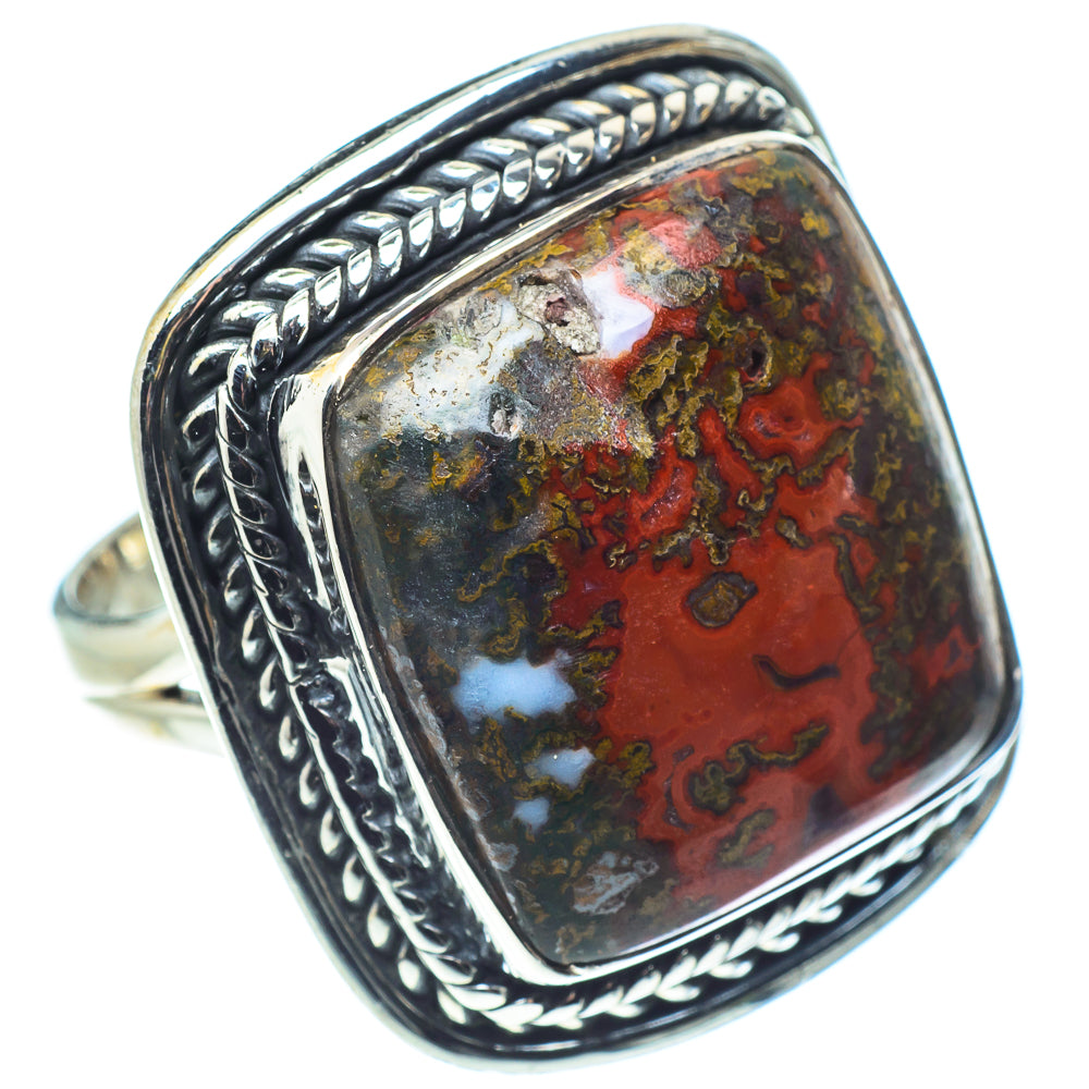 Moroccan Agate Rings handcrafted by Anasilvercos - RING57921