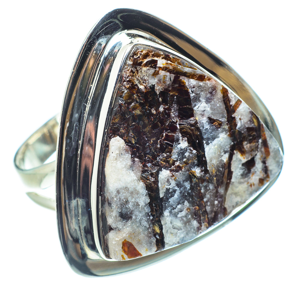 Astrophyllite Rings handcrafted by Anasilvercos - RING57945
