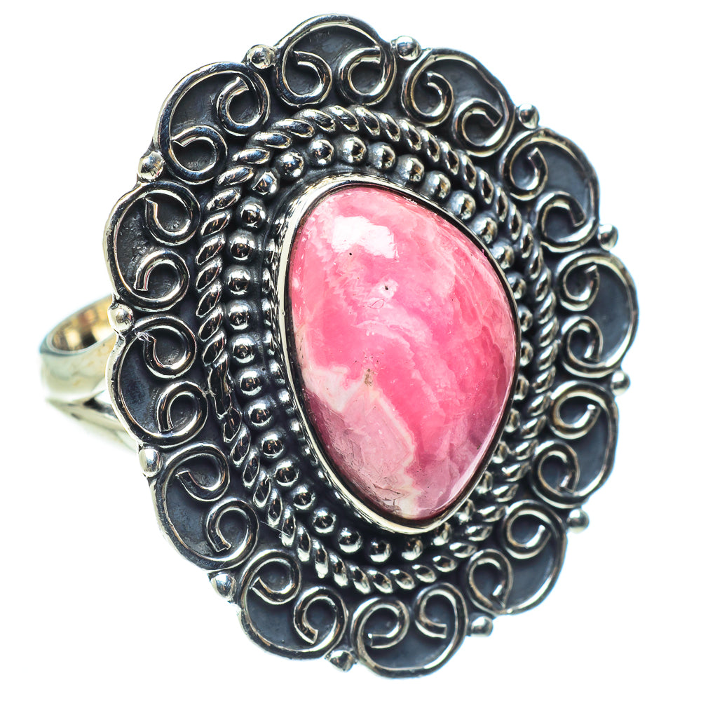 Rhodochrosite Rings handcrafted by Anasilvercos - RING57950