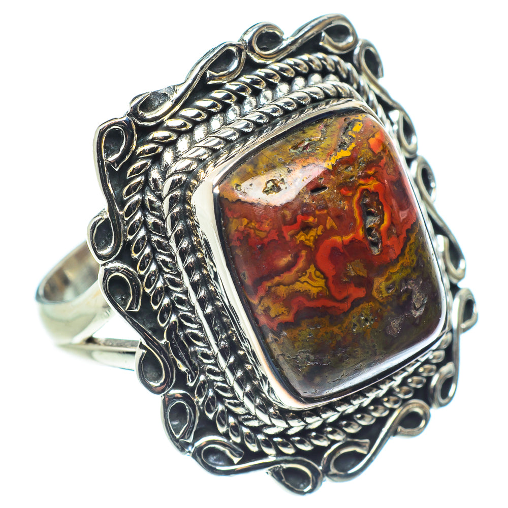 Moroccan Agate Rings handcrafted by Anasilvercos - RING57964