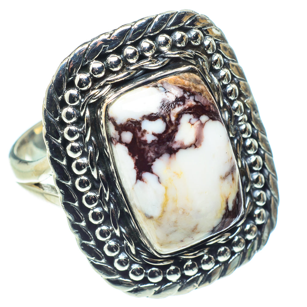 Peanut Wood Jasper Rings handcrafted by Anasilvercos - RING57970