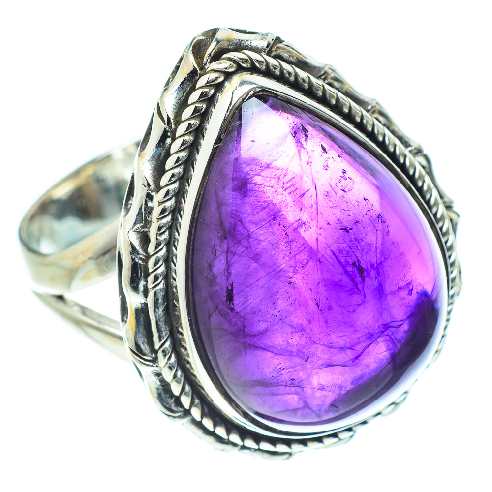 Amethyst Rings handcrafted by Anasilvercos - RING57979