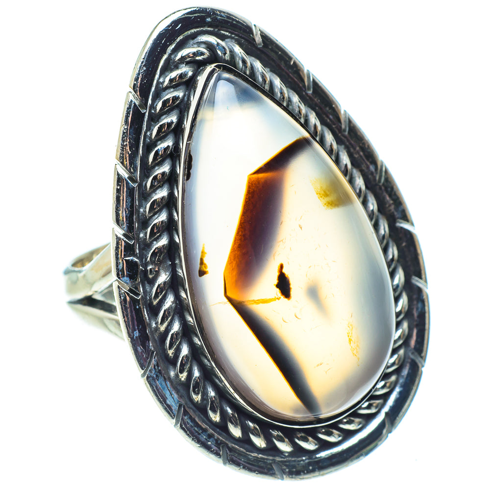 Montana Agate Rings handcrafted by Anasilvercos - RING58017