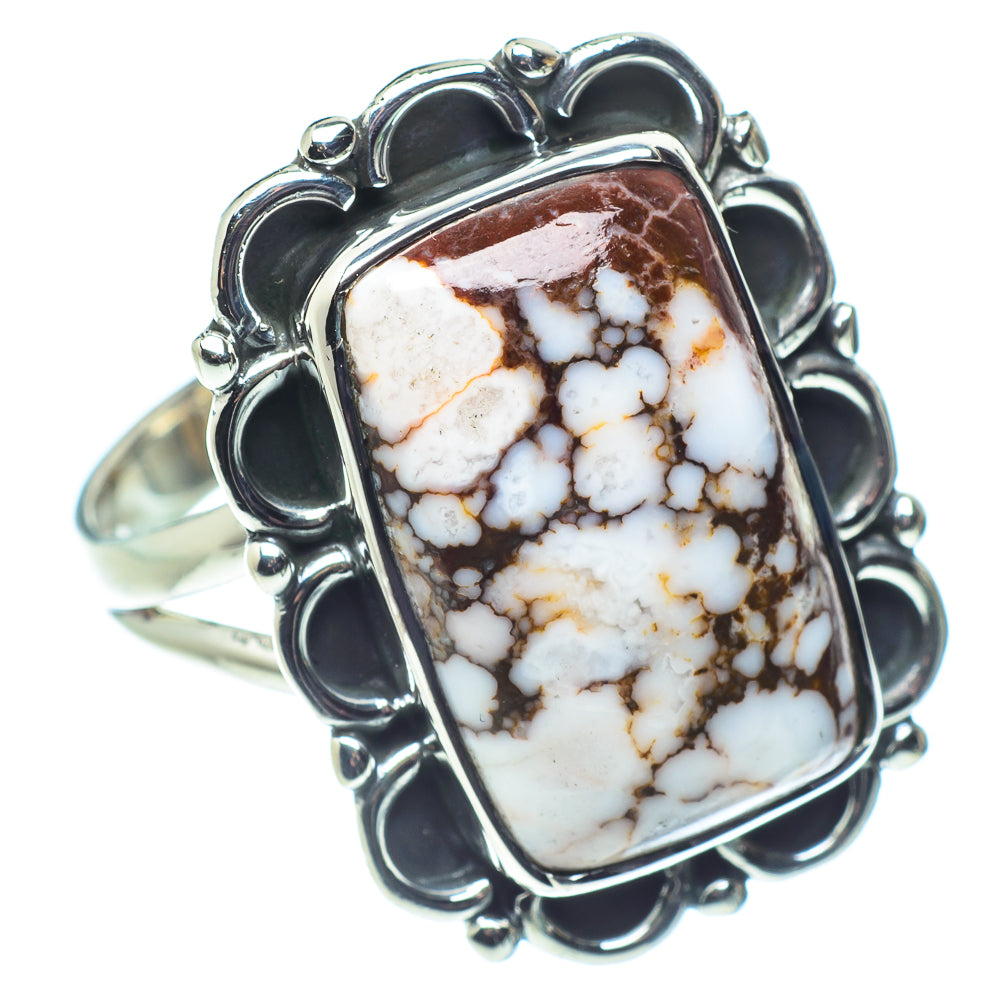 Peanut Wood Jasper Rings handcrafted by Anasilvercos - RING58047