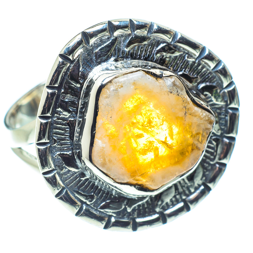 Citrine Rings handcrafted by Anasilvercos - RING58060