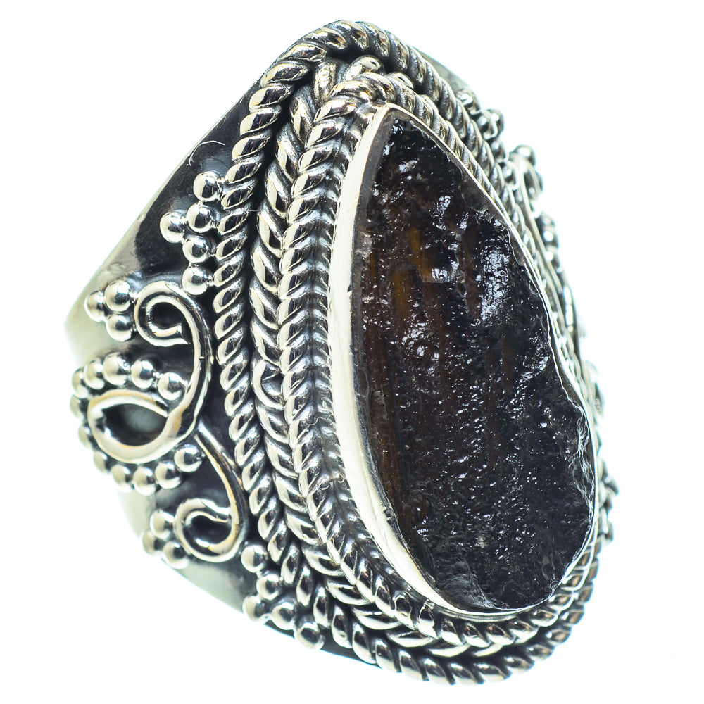 Tektite Rings handcrafted by Anasilvercos - RING58070