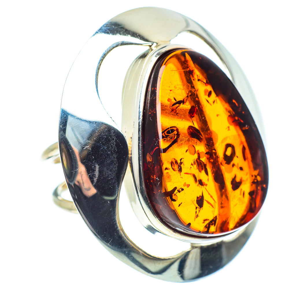 Baltic Amber Rings handcrafted by Anasilvercos - RING58247