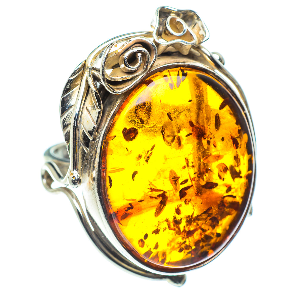 Baltic Amber Rings handcrafted by Anasilvercos - RING58251