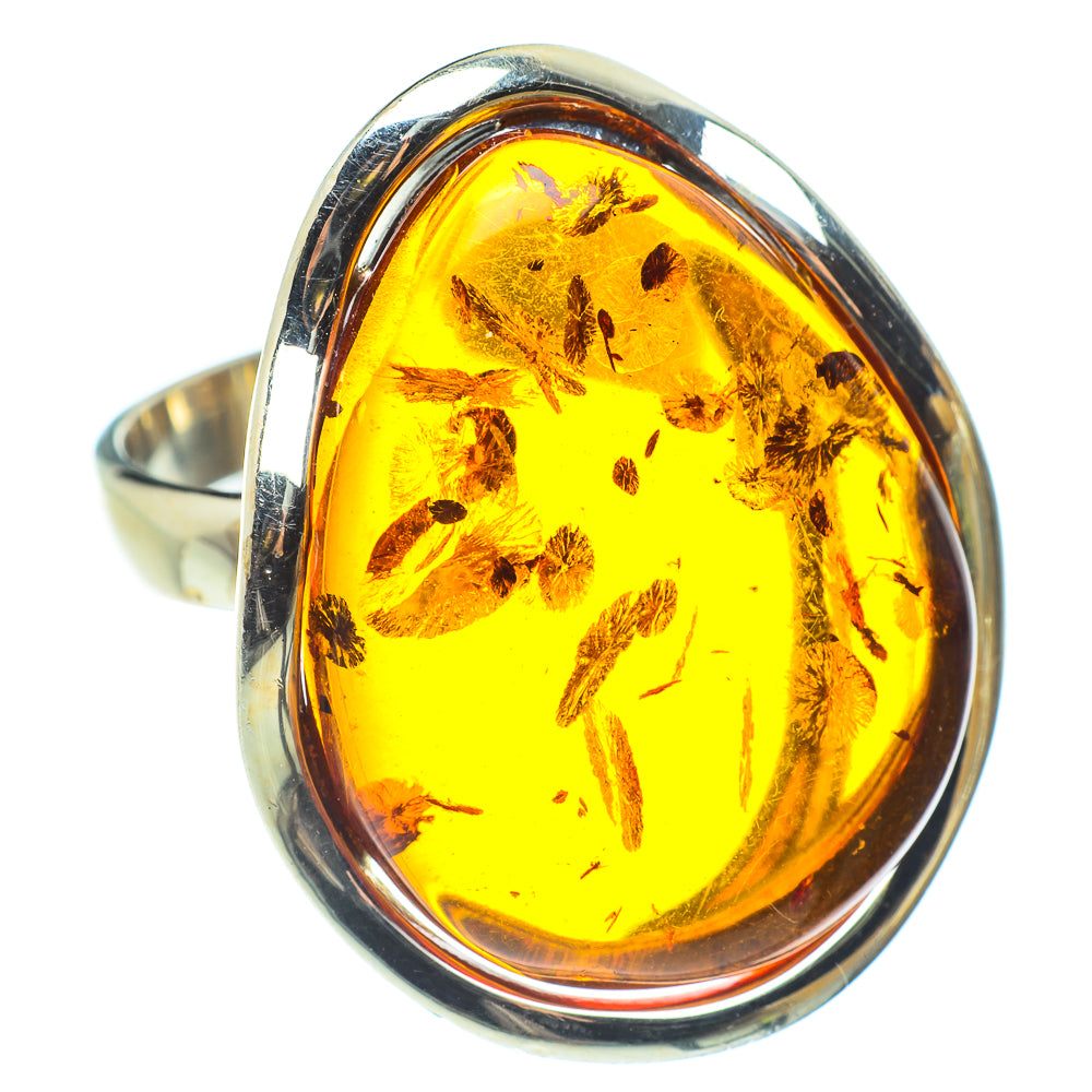 Baltic Amber Rings handcrafted by Anasilvercos - RING58252
