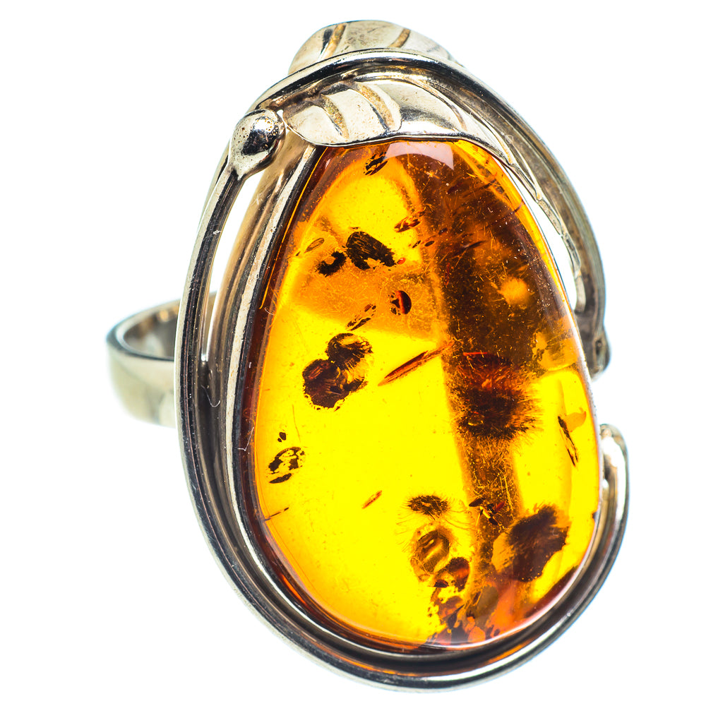 Baltic Amber Rings handcrafted by Anasilvercos - RING58253