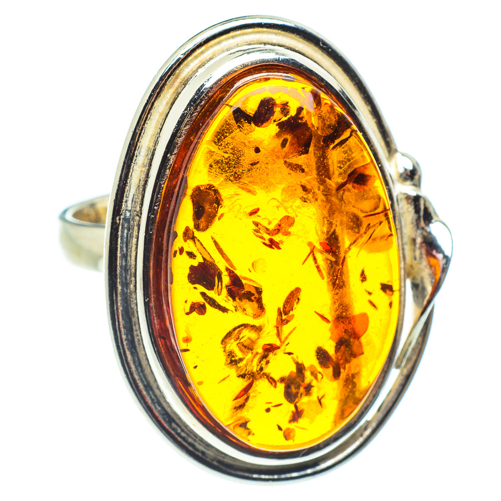 Baltic Amber Rings handcrafted by Anasilvercos - RING58254