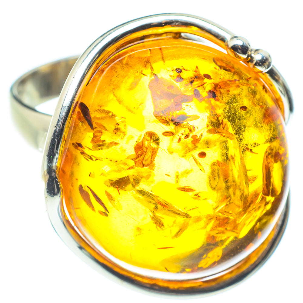 Baltic Amber Rings handcrafted by Anasilvercos - RING58261